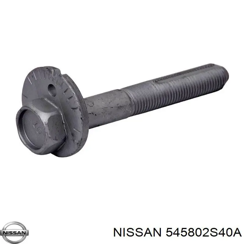 545802S40A Nissan/Infiniti Śruba mocowania przedniego wahacza, górnego