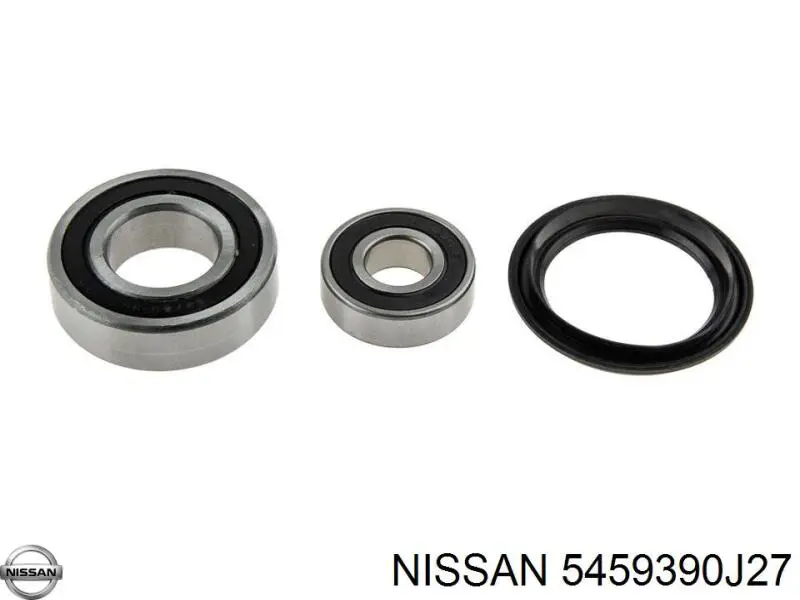 Do koszyka 5459390J26 Nissan/Infiniti Łożysko czopu przedniego