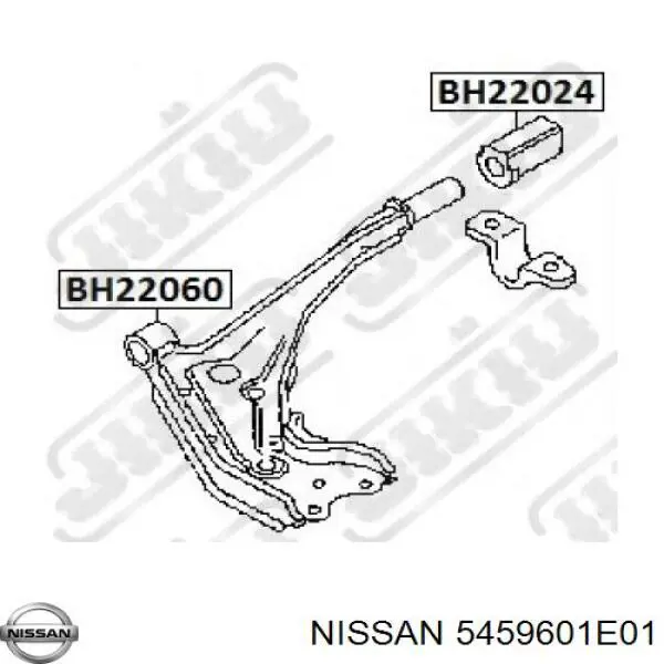 5459601E01 Nissan/Infiniti Silentblock przedniego wahacza dolnego