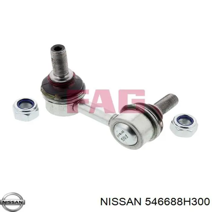 Do koszyka 546688H300 Nissan/Infiniti Łącznik stabilizatora przedniego lewy