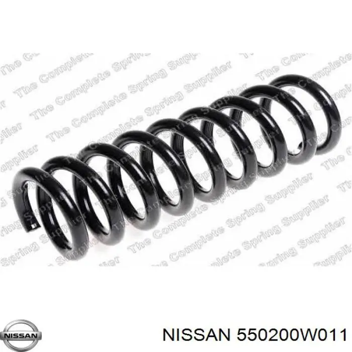 Sprężyna tylna Nissan/Infiniti 550200W011 cena, od 71,41 USD
