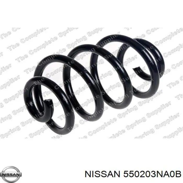 Sprężyna tylna Nissan/Infiniti 550203NA0B cena, od 27,10 USD