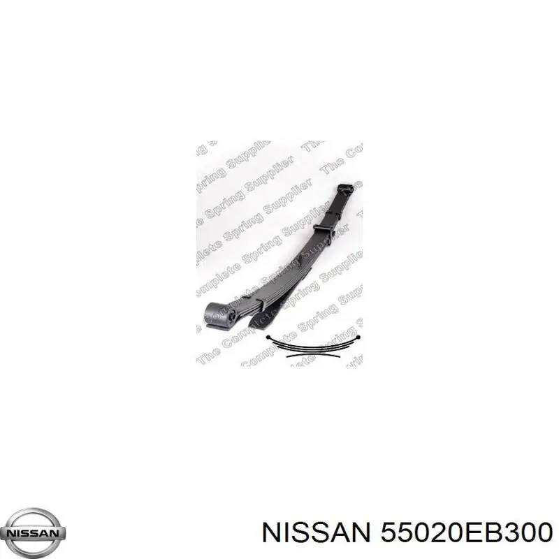 Do koszyka 55020EB300 Nissan/Infiniti Resor tylny