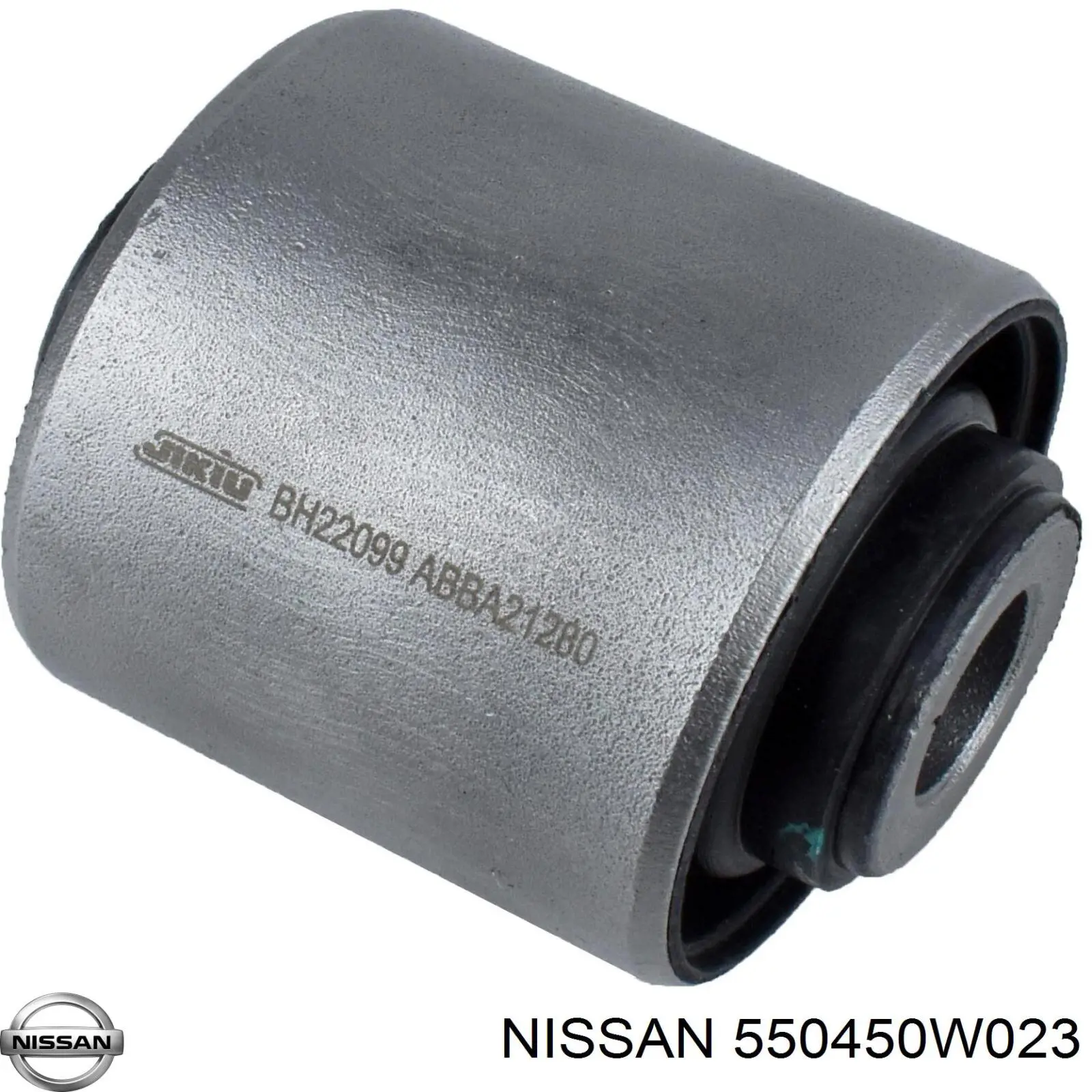 Silentblock tylnego wahacza podłużnego przedni 550450W023 Nissan/Infiniti