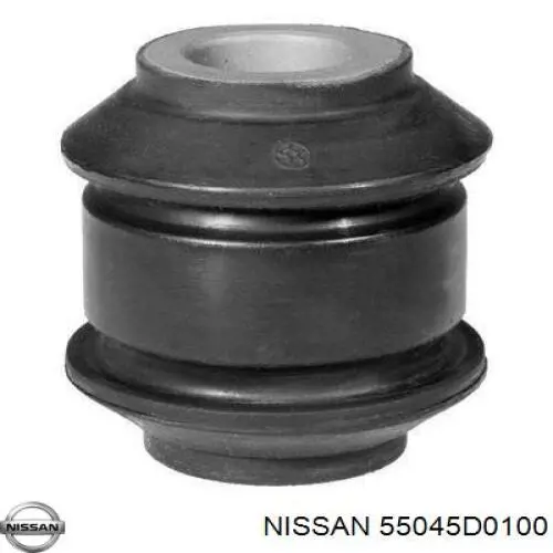 55045D0100 Nissan/Infiniti Silentblock tylnego wahacza podłużnego przedni
