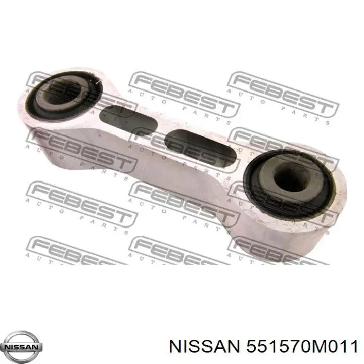 Silentblock tylnego wahacza poprzecznego 551570M011 Nissan/Infiniti