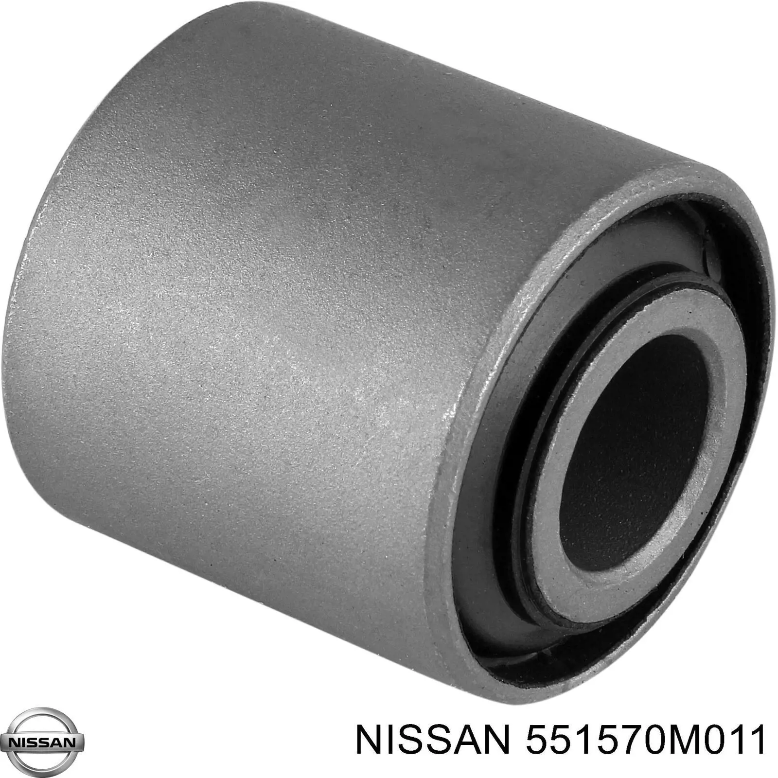 Do koszyka 551570M011 Nissan/Infiniti Silentblock tylnego wahacza poprzecznego
