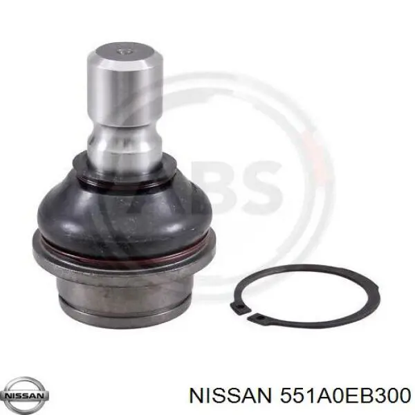 Do koszyka 551A0EB300 Nissan/Infiniti Wahacz zawieszenia tylnego dolny prawy