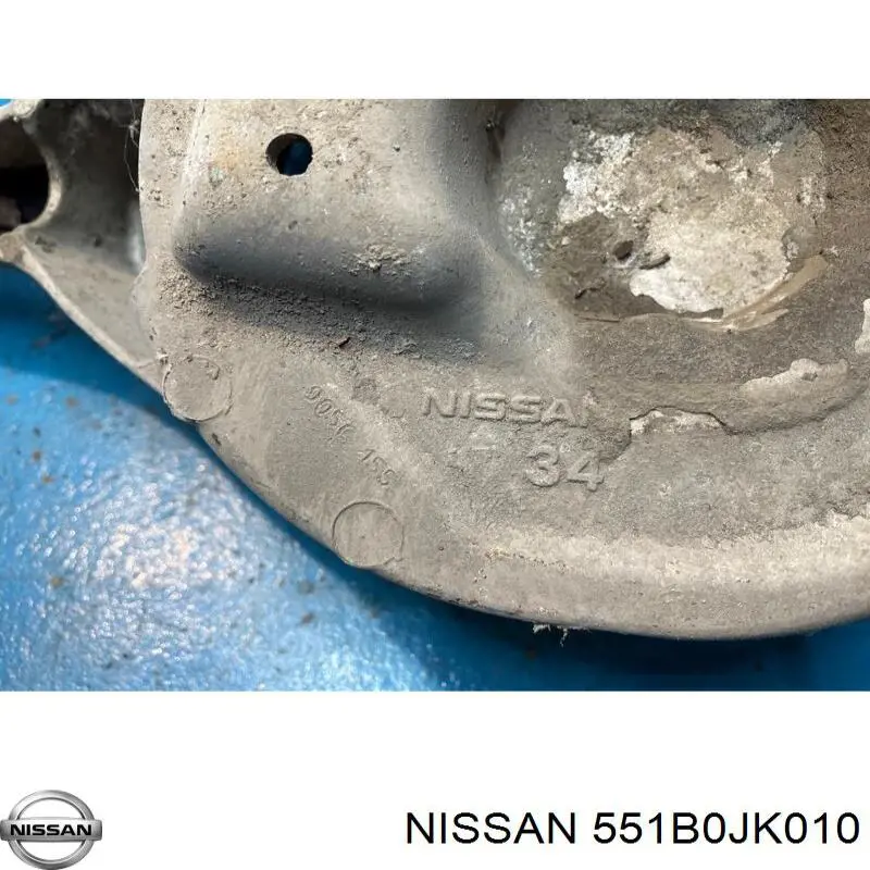 Do koszyka 551B0JK010 Nissan/Infiniti Wahacz zawieszenia tylnego dolny lewy/prawy