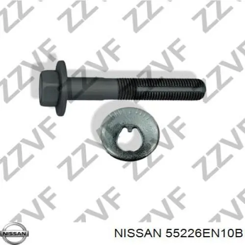 Do koszyka 55226EN10B Nissan/Infiniti Śruba regulacji tylnego wahacza (dla zbieżności), wewnętrzny