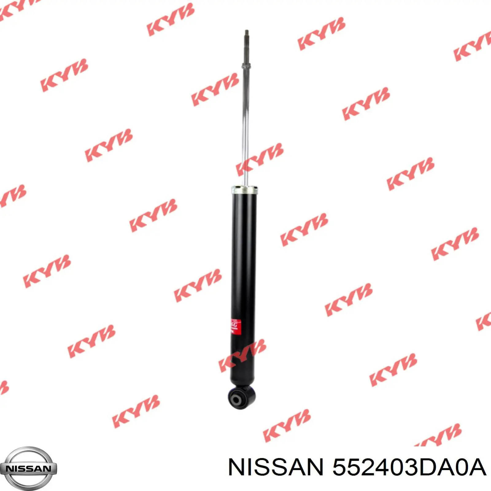 552401KK0A Nissan/Infiniti Odbój amortyzatora tylnego + osłona