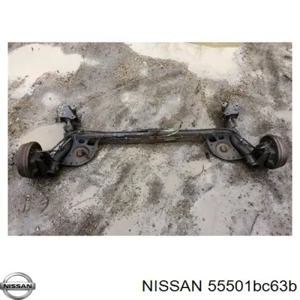 Korpus osi tylnej Nissan/Infiniti 55501BC63B cena, od 466,96 USD