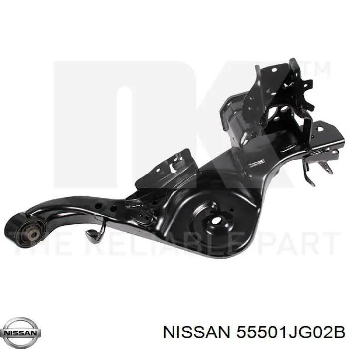 55501JG02B Nissan/Infiniti Wahacz (drążek) zawieszenia tylnego podłużny dolny prawy