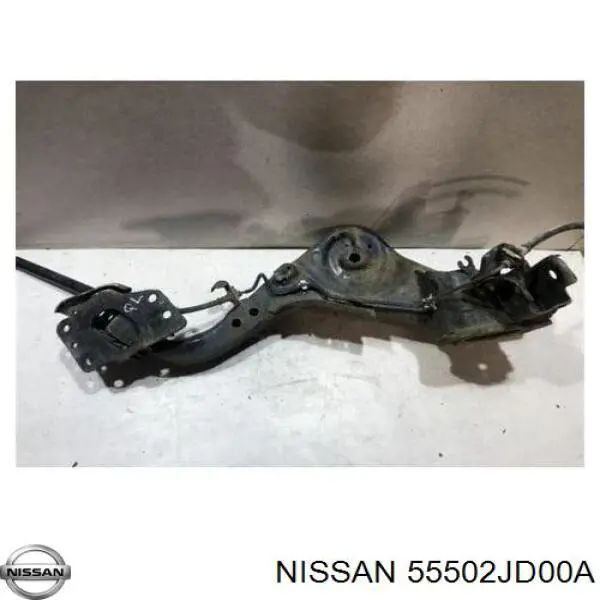 Do koszyka 55502JD00A Nissan/Infiniti Wahacz (drążek) zawieszenia tylnego podłużny dolny lewy