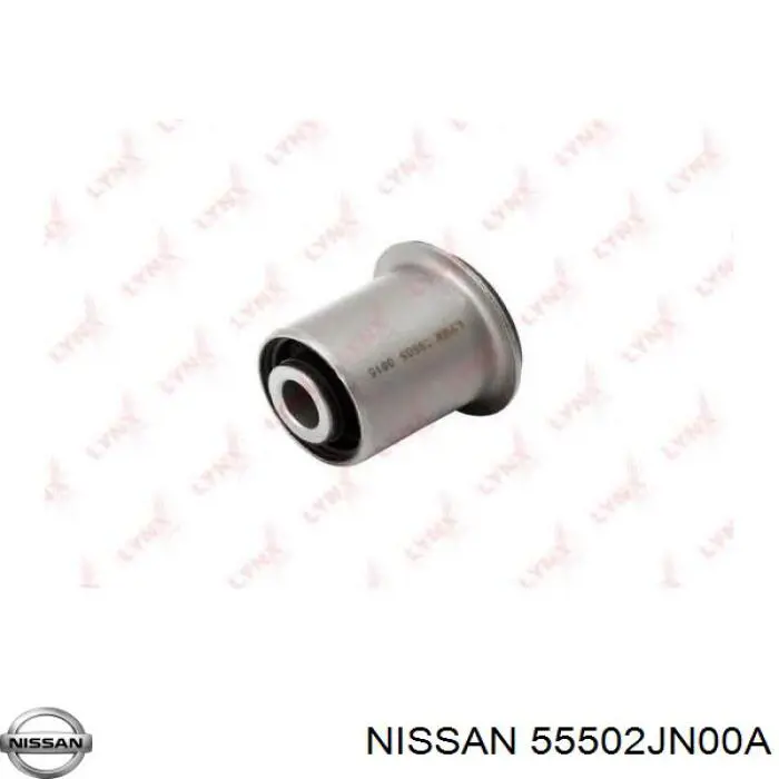 Do koszyka 55502JN00A Nissan/Infiniti Wahacz zawieszenia tylnego górny lewy