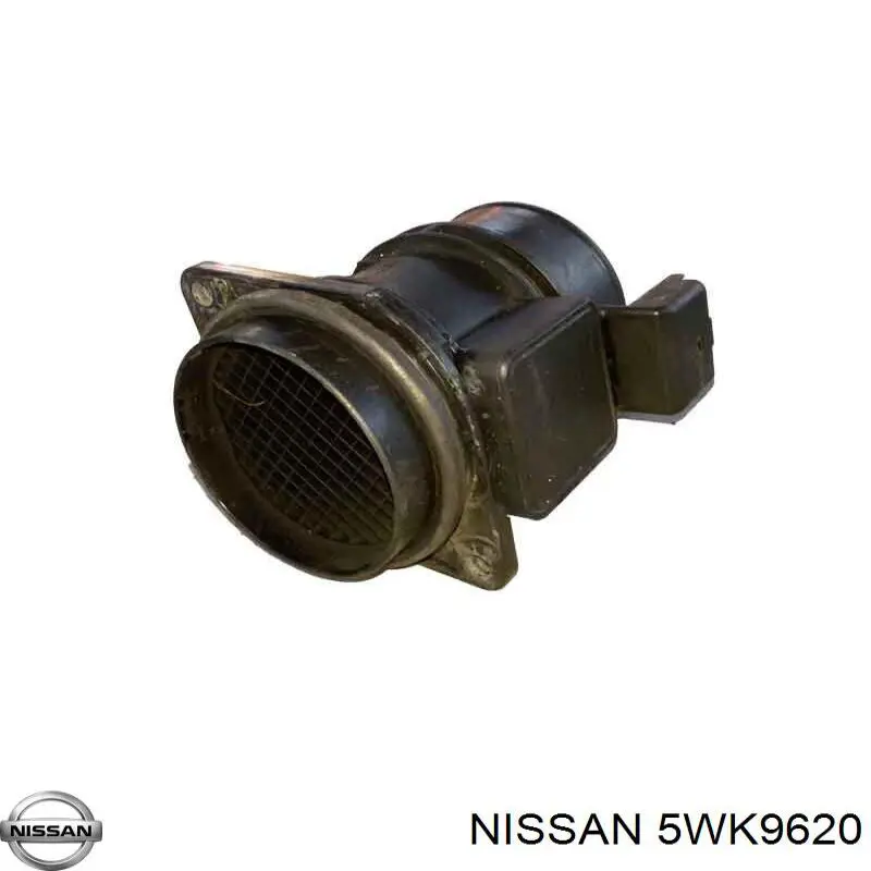 5WK9620 Nissan/Infiniti Czujnik przepływu powietrza, przepływomierz powietrza M.A.F.
