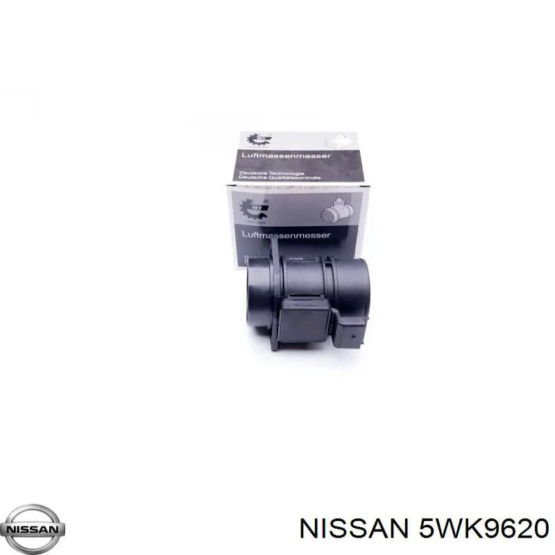 Czujnik przepływu powietrza, przepływomierz powietrza M.A.F. Nissan/Infiniti 5WK9620 cena, od 42,73 USD
