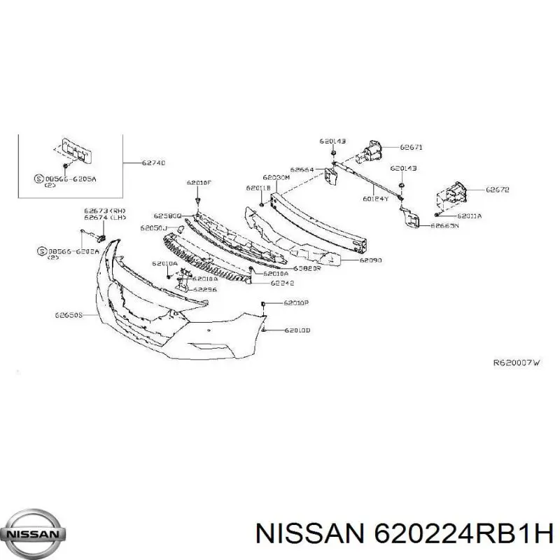 Zderzak przedni do Nissan Maxima  A36