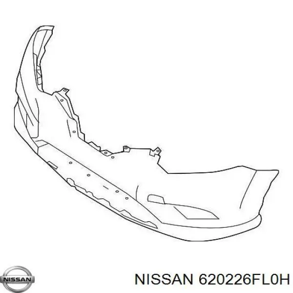 Zderzak przedni Nissan/Infiniti 620226FL0H cena, od 133,32 USD