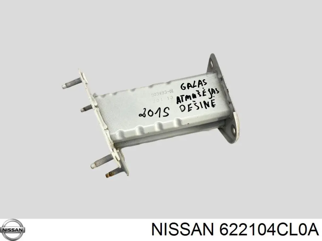 Wspornik wzmocnienia zderzaka przedniego Nissan/Infiniti 622104CL0A