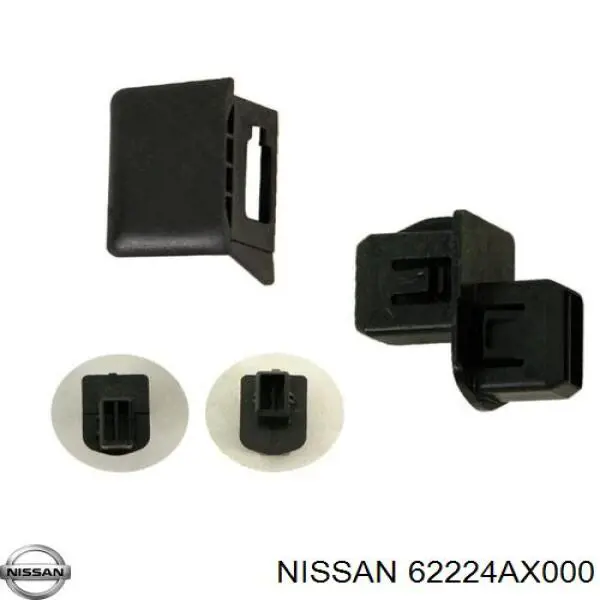 62224AX000 Nissan/Infiniti Wspornik zderzaka przedniego prawy
