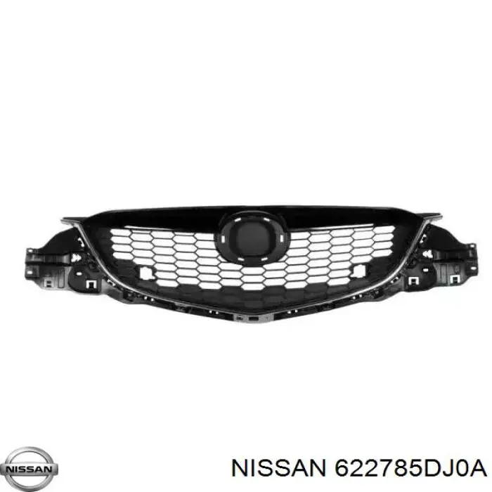 622785DJ0A Nissan/Infiniti Nakładka zderzaka tylnego