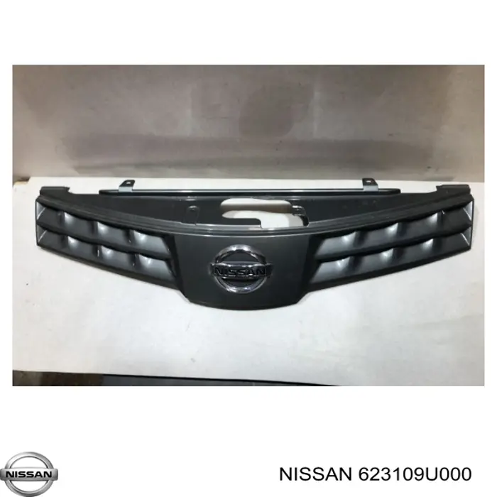 Do koszyka 623109U000 Nissan/Infiniti Atrapa chłodnicy