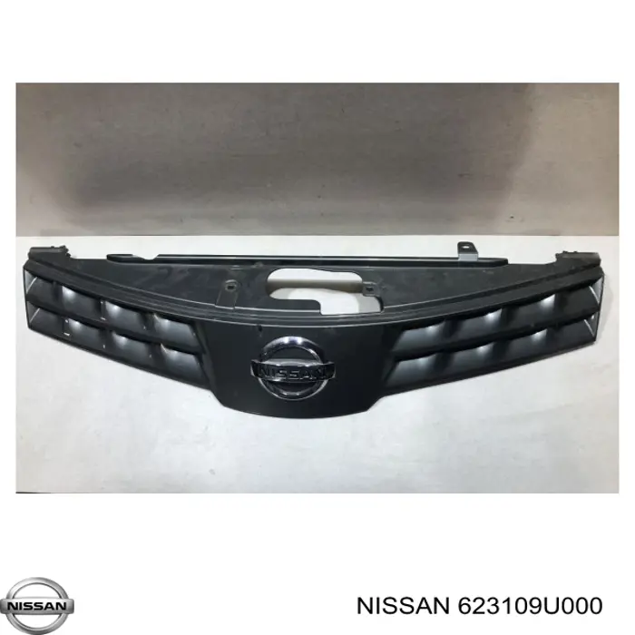 Do koszyka 623109U000 Nissan/Infiniti Atrapa chłodnicy