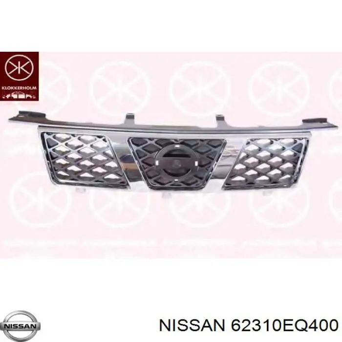 Atrapa chłodnicy Nissan/Infiniti 62310EQ400 cena, od 47,06 USD