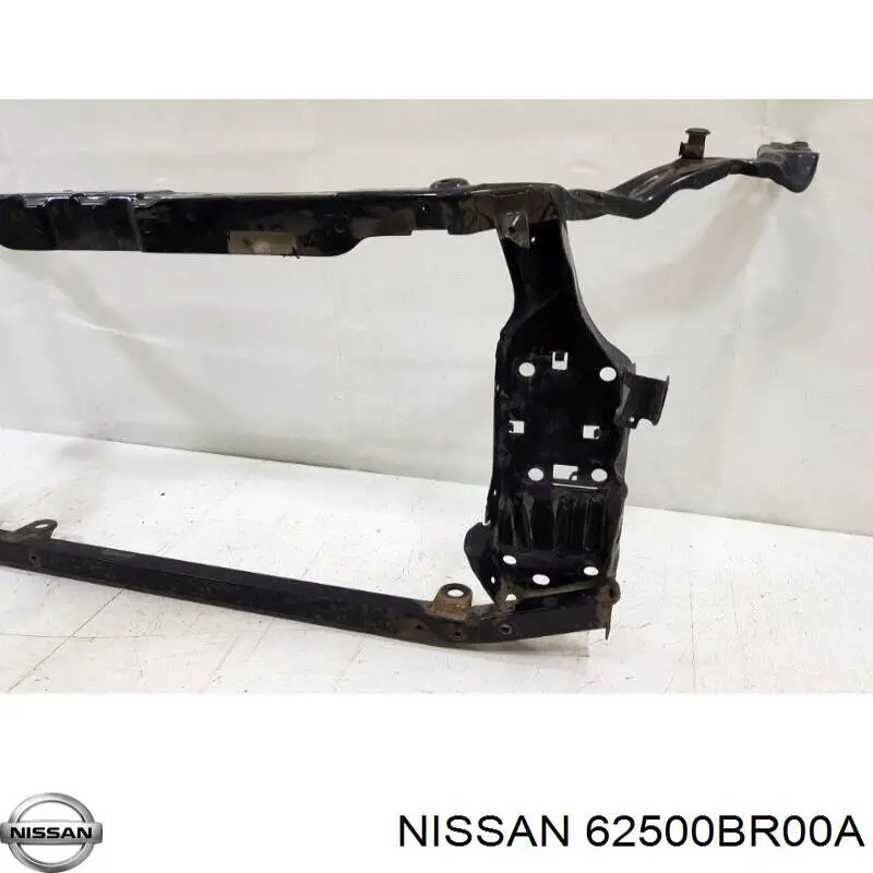 62500BR00A Nissan/Infiniti Osłona chłodnicy kompletna (panel mocowania reflektorów)