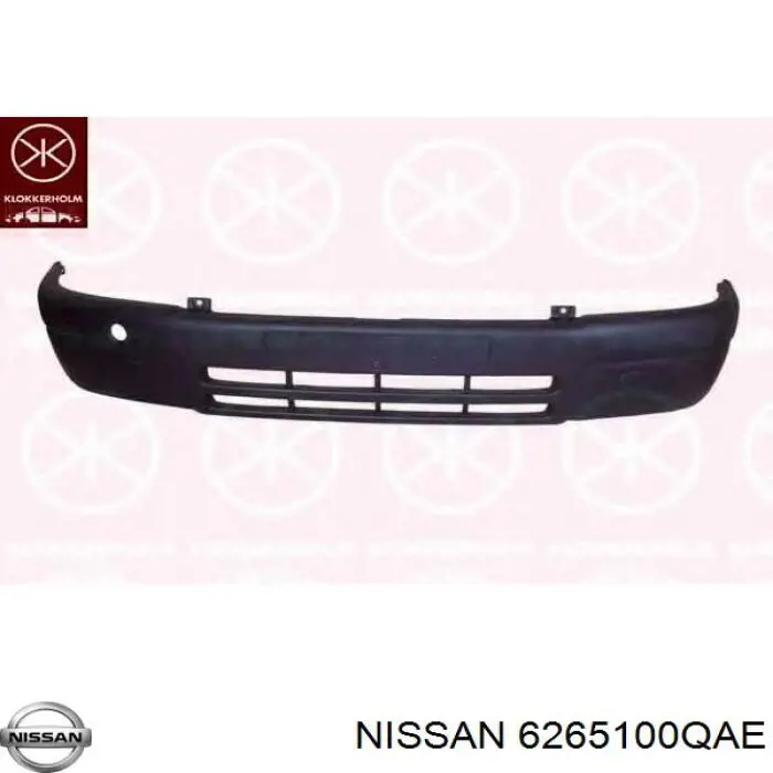 6265100QAE Nissan zderzak przedni