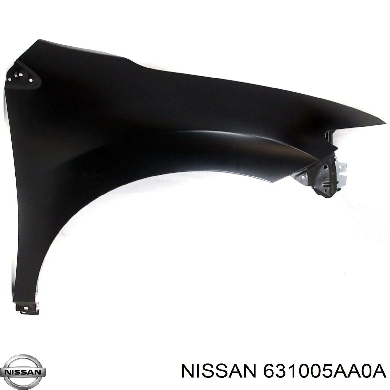 631005AA0A Nissan/Infiniti Błotnik przedni prawy