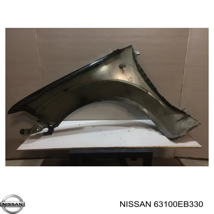 Do koszyka 63100EB330 Nissan/Infiniti Błotnik przedni prawy