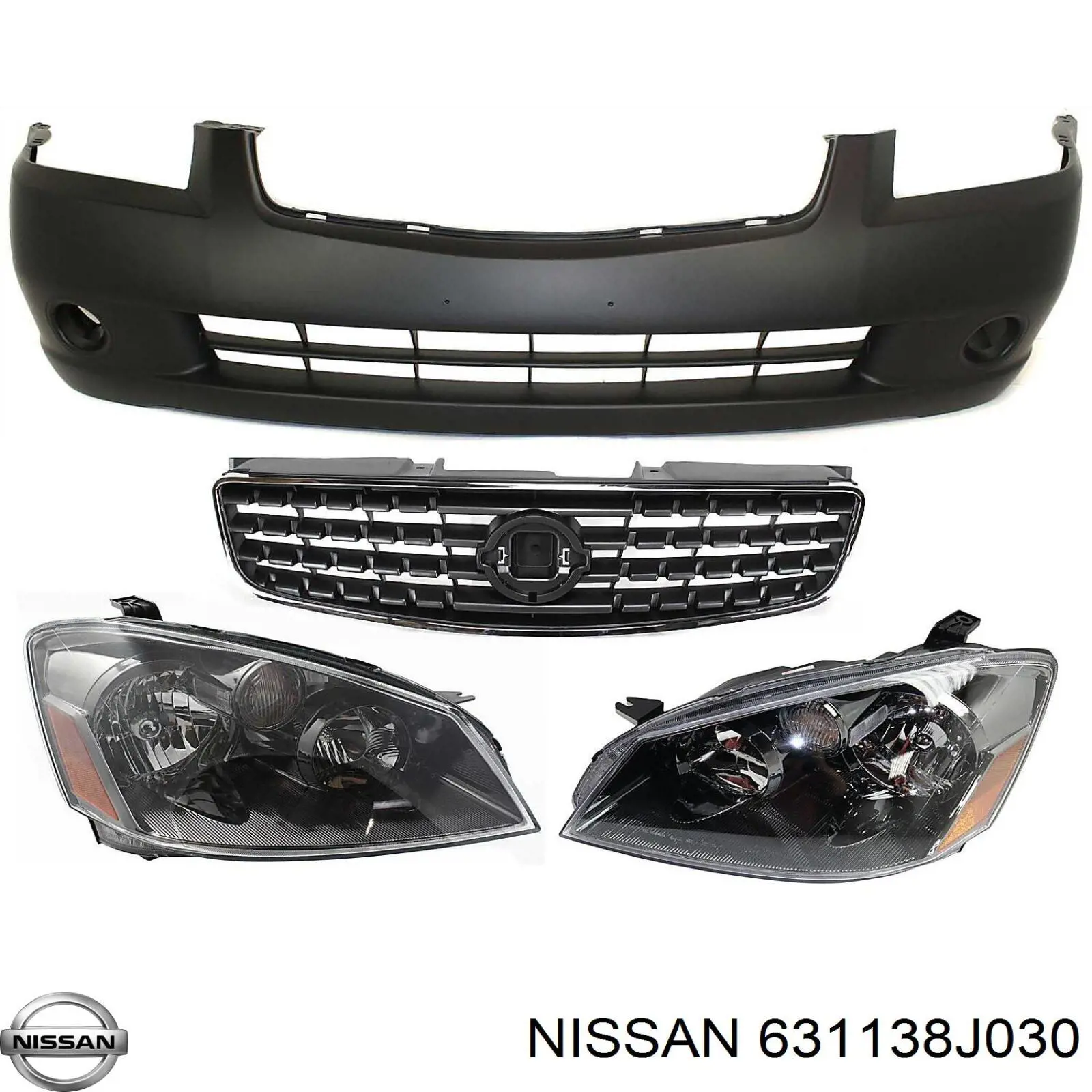 Błotnik przedni lewy do Nissan Altima L31 