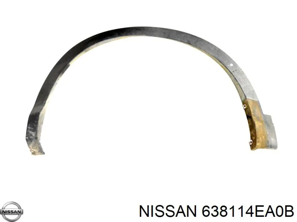 638114EA0B Nissan/Infiniti Poszerzenie (nakładka) reperaturki błotnika przedniego lewy