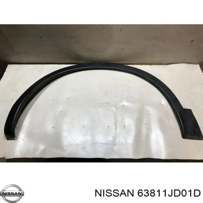 Poszerzenie (nakładka) reperaturki błotnika przedniego lewy Nissan/Infiniti 63811JD01D cena, od 73,62 USD