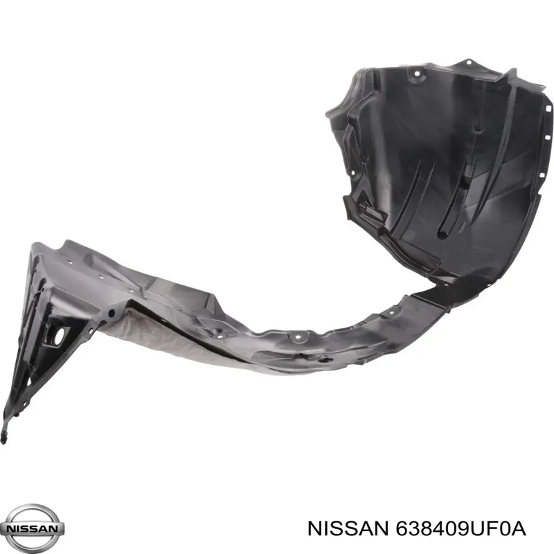 Nadkole błotnika przedniego prawe Nissan/Infiniti 638409UF0A cena, od 78,96 USD