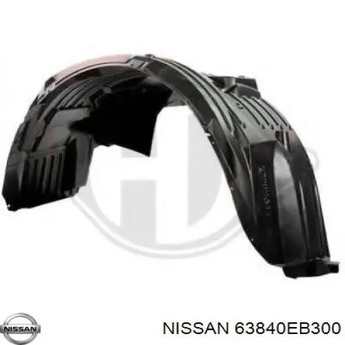 Nadkole błotnika przedniego prawe Nissan/Infiniti 63840EB300 cena, od 33,44 USD