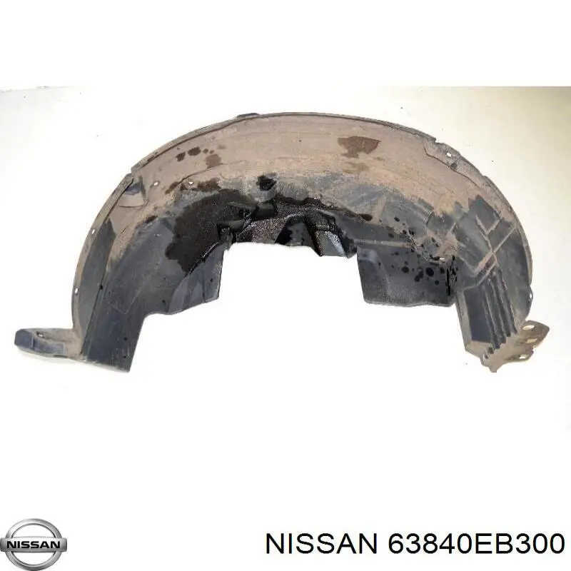 Do koszyka 63840EB300 Nissan/Infiniti Nadkole błotnika przedniego prawe