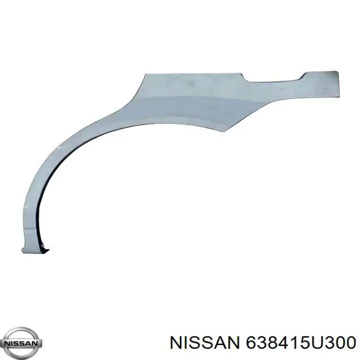 Nadkole błotnika przedniego lewe Nissan Almera TINO minivan (V10) (2000 - 2005) cena, od 29,05 USD