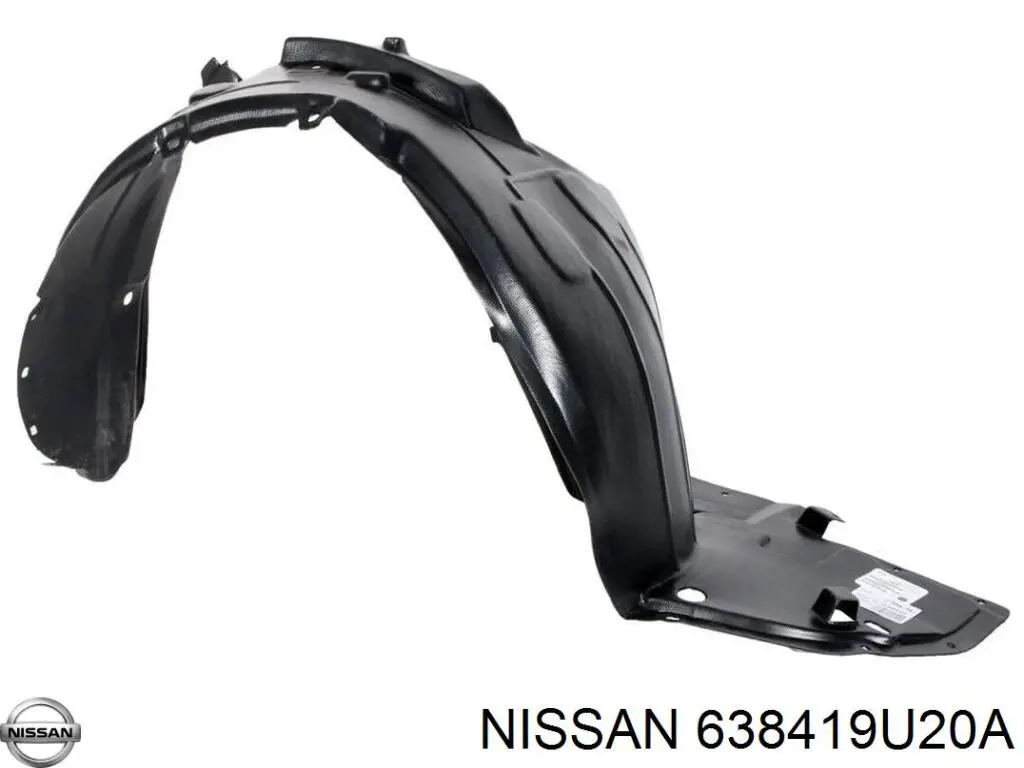 Nadkole błotnika przedniego lewe Nissan/Infiniti 638419U20A cena, od 19,18 USD