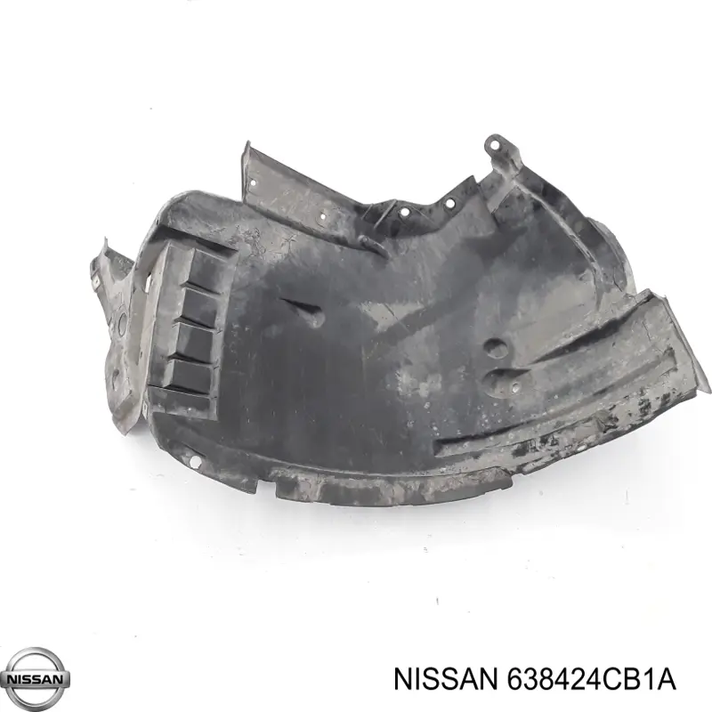 638424CB1A Nissan nadkole błotnika przedniego prawe