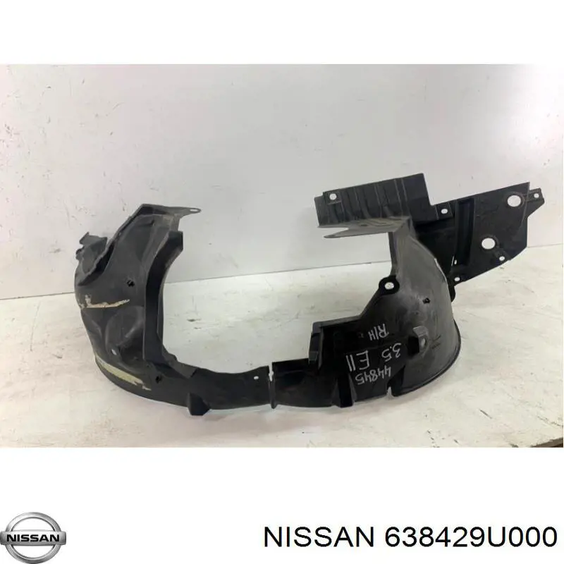 Nadkole błotnika przedniego prawe Nissan/Infiniti 638429U000 cena, od 24,95 USD