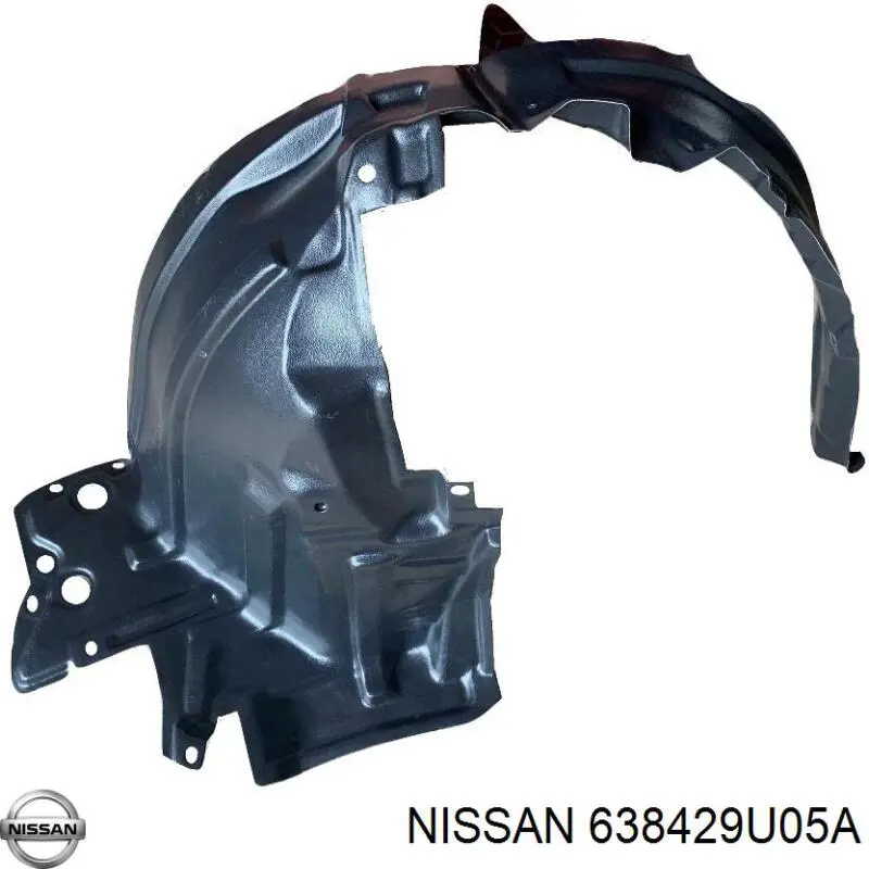 Nadkole błotnika przedniego prawe Nissan/Infiniti 638429U05A cena, od 24,95 USD