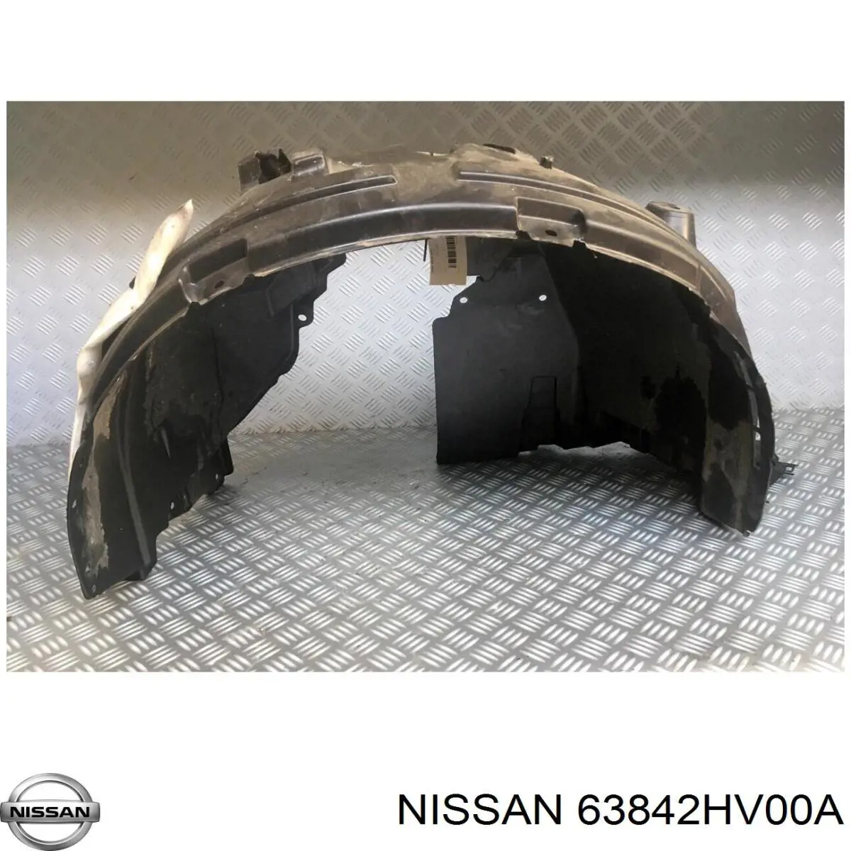 Do koszyka 638424EA0A Nissan/Infiniti Nadkole błotnika przedniego prawe
