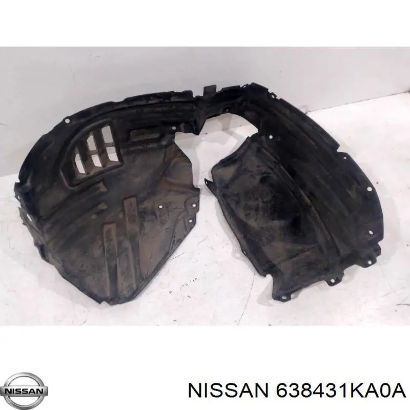 638431KA0A Nissan/Infiniti Nadkole błotnika przedniego lewe