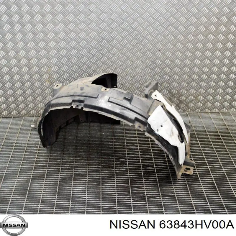 Do koszyka 63843HV00A Nissan/Infiniti Nadkole błotnika przedniego lewe