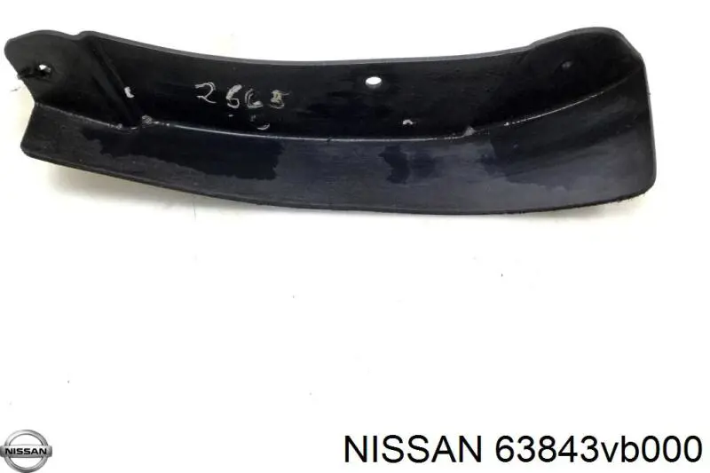Nadkole błotnika przedniego lewe do Nissan Patrol  Y61