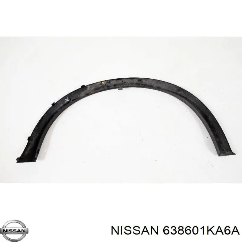 Poszerzenie (nakładka) reperaturki błotnika przedniego prawy Nissan/Infiniti 638601KA6A cena, od 119,18 USD