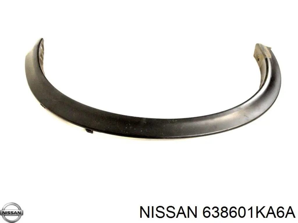 Do koszyka 638601KA6A Nissan/Infiniti Poszerzenie (nakładka) reperaturki błotnika przedniego prawy